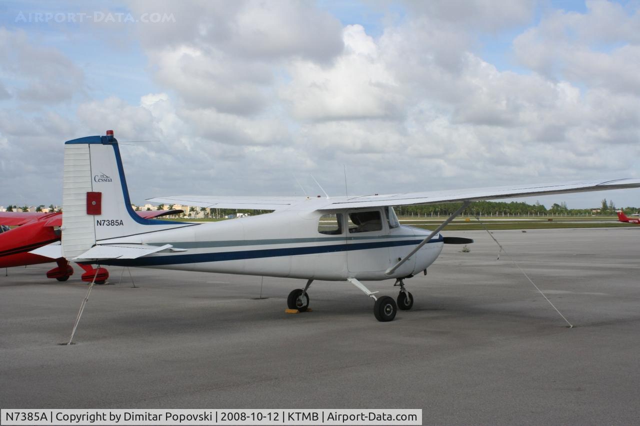 N7385A, 1957 Cessna 172 C/N 29485, Tamiami Airport