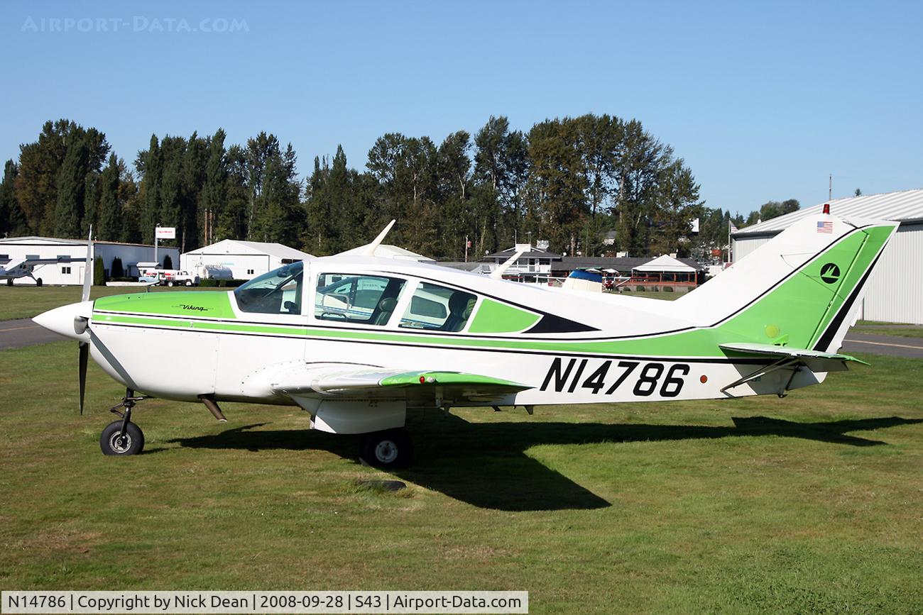 N14786, 1973 Bellanca 17-30A Viking C/N 74-30651, /