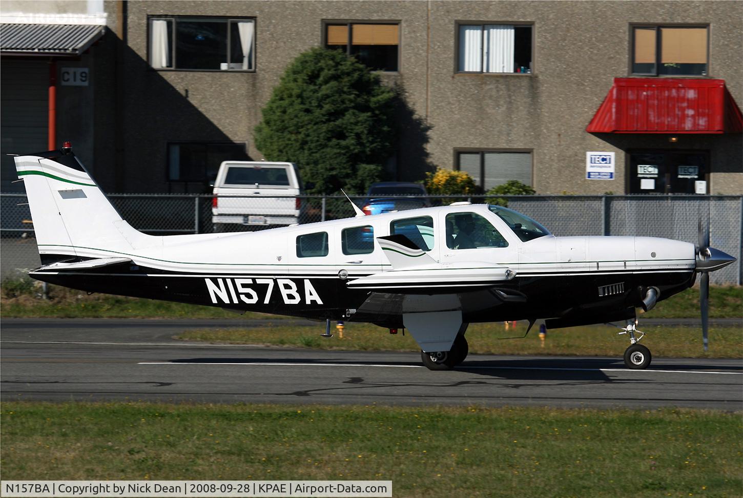 N157BA, 1986 Beech A36 Bonanza 36 C/N E-2339, /