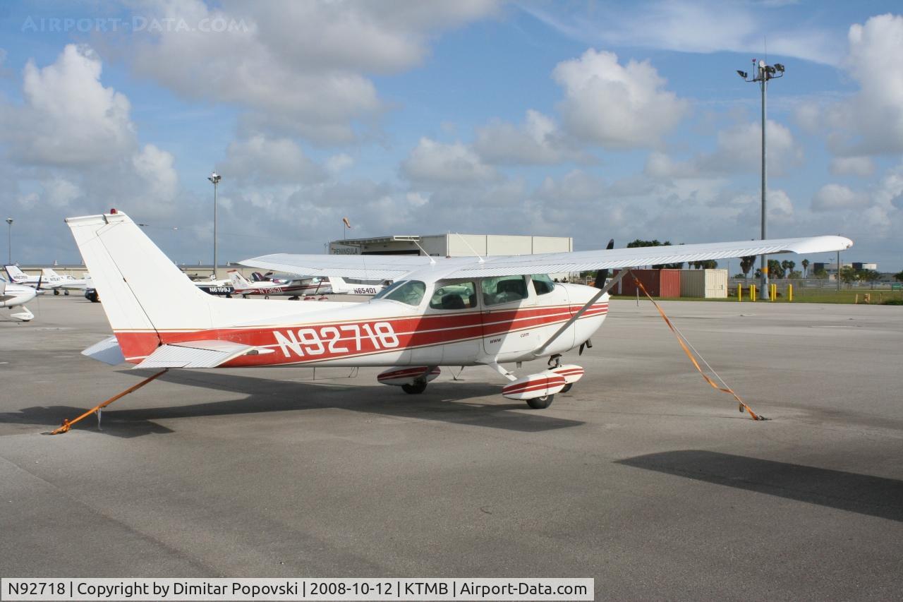 N92718, 1973 Cessna 172M C/N 17261607, /