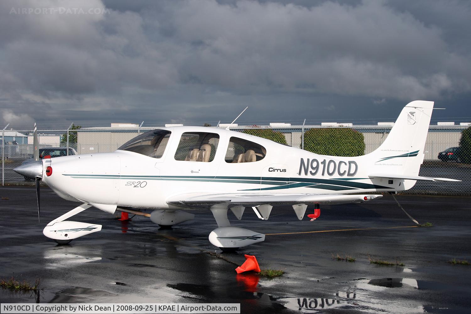 N910CD, 2002 Cirrus SR20 C/N 1247, /