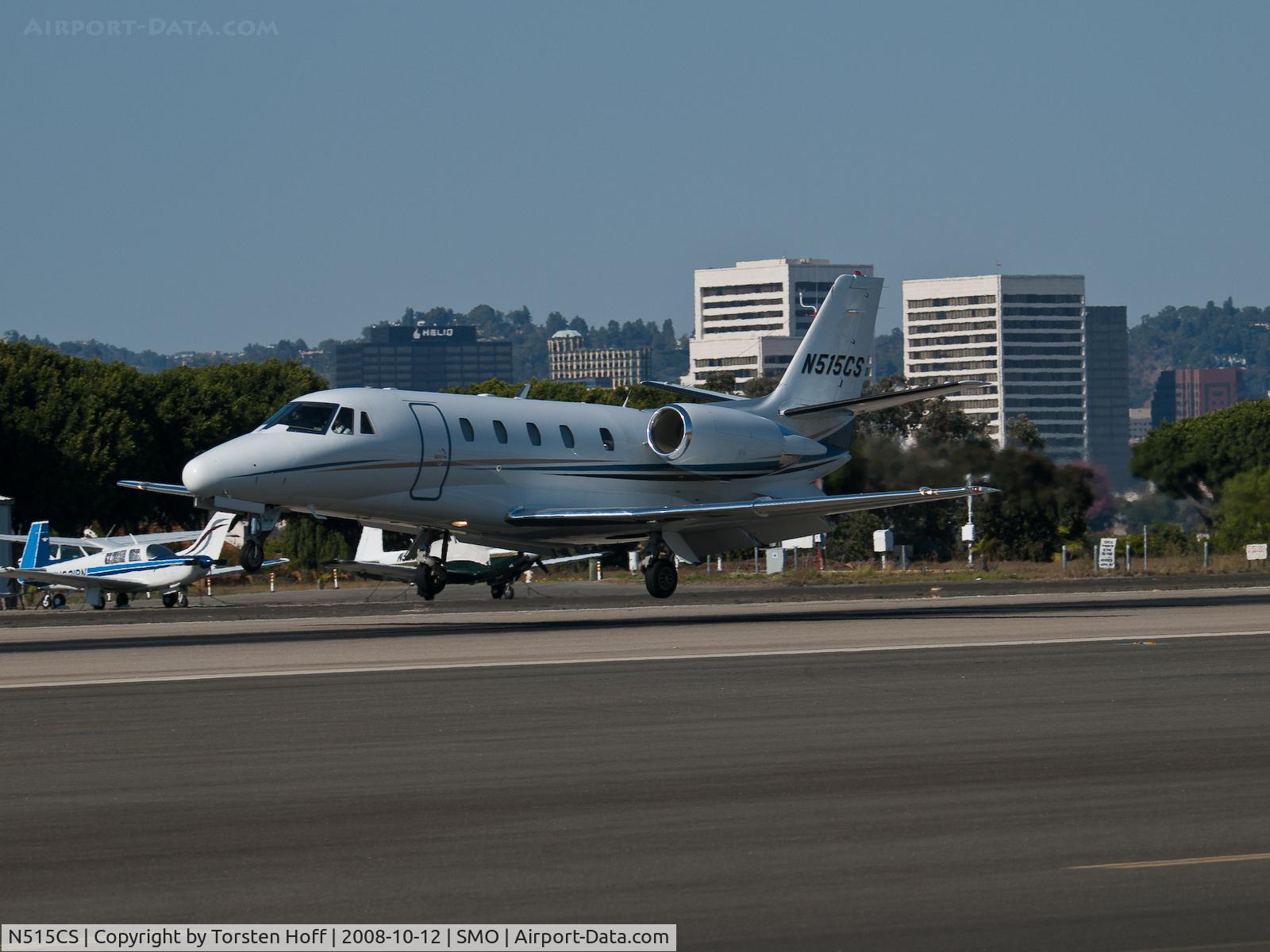 N515CS, 2003 Cessna 560XL Citation Excel C/N 560-5335, N515CS arriving on RWY 21