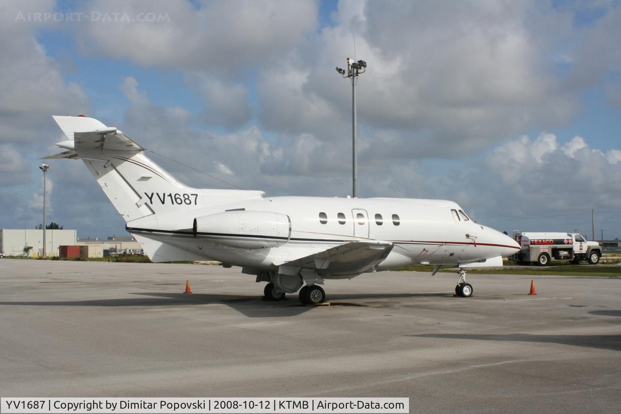 YV1687, 1969 Hawker Siddeley 125-400 C/N 25191, /