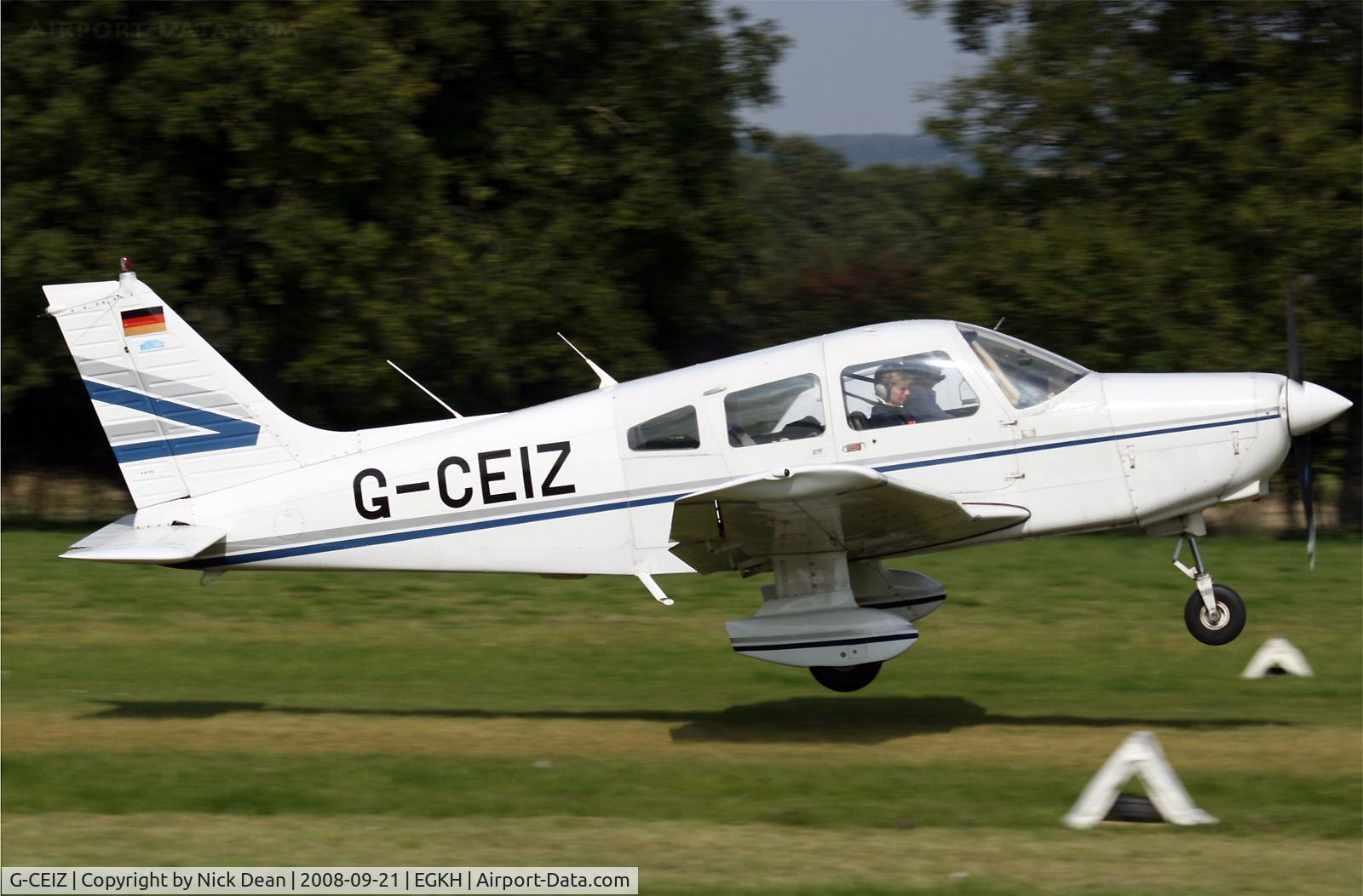 G-CEIZ, 1980 Piper PA-28-161 Cherokee Warrior II C/N 28-8116076, /