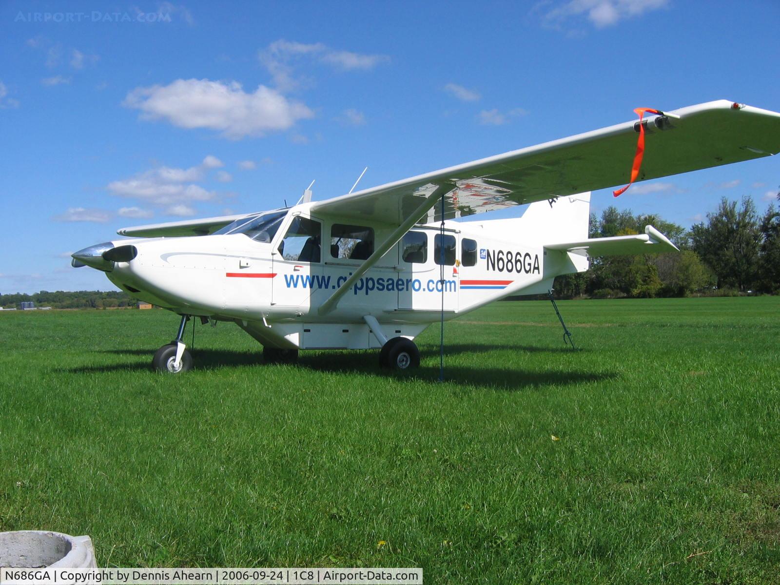 N686GA, 2006 Gippsland GA-8 Airvan C/N GA8-05-086, Gippsland demo aircraft