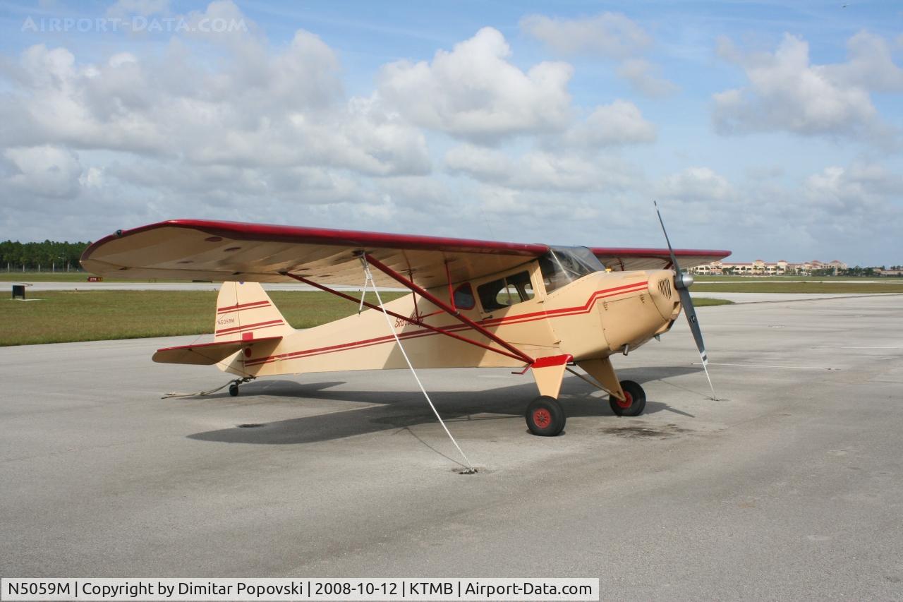 N5059M, 1946 Taylorcraft BC12-D C/N 10359, /