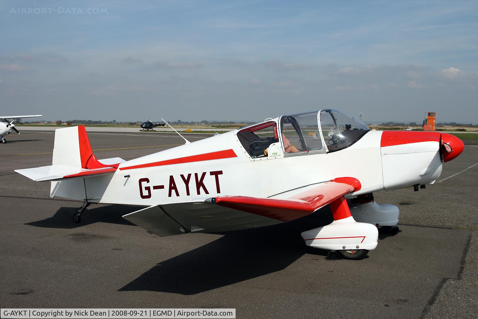 G-AYKT, 1957 SAN Jodel D-117 C/N 507, /