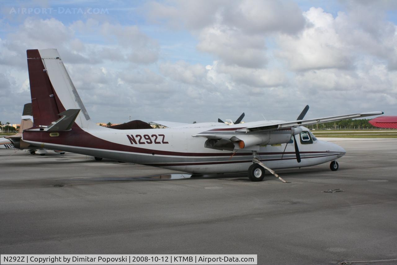 N292Z, 1966 Aero Commander 680T Turbo Commander C/N 1566-22, /