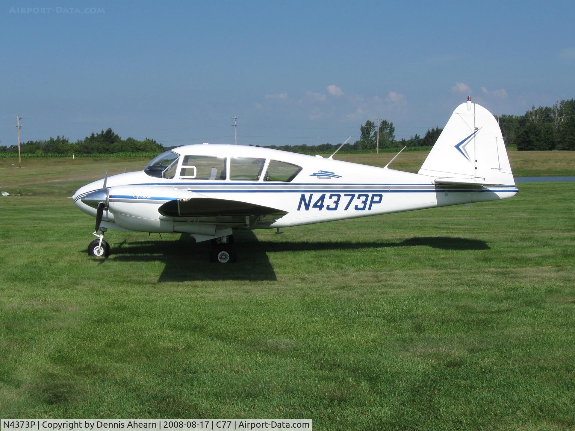 N4373P, 1960 Piper PA-23-160 Apache C/N 23-1874, Poplar Grove,IL
