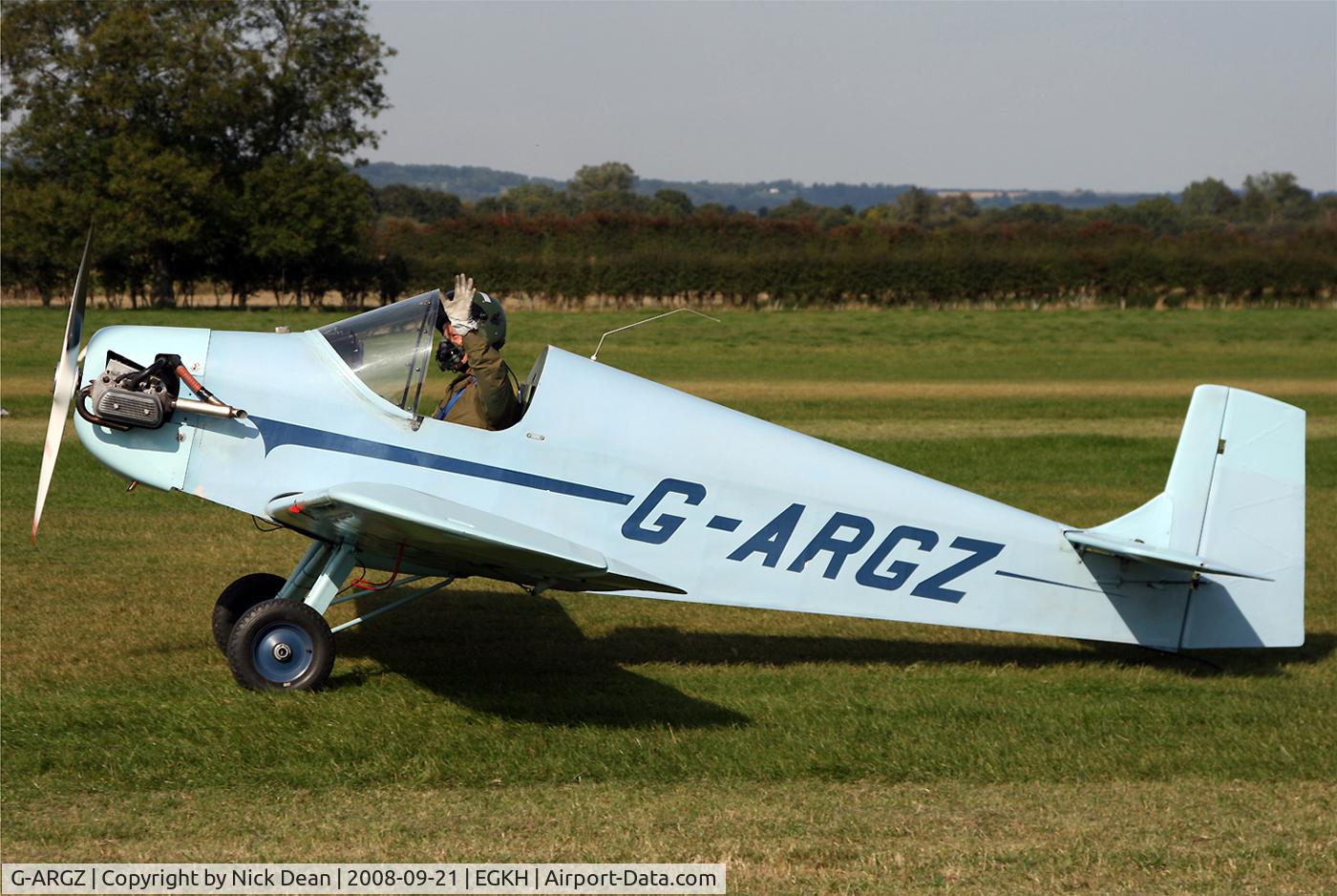 G-ARGZ, 1961 Rollason Druine D.31 Turbulent C/N PFA 562, EGKH