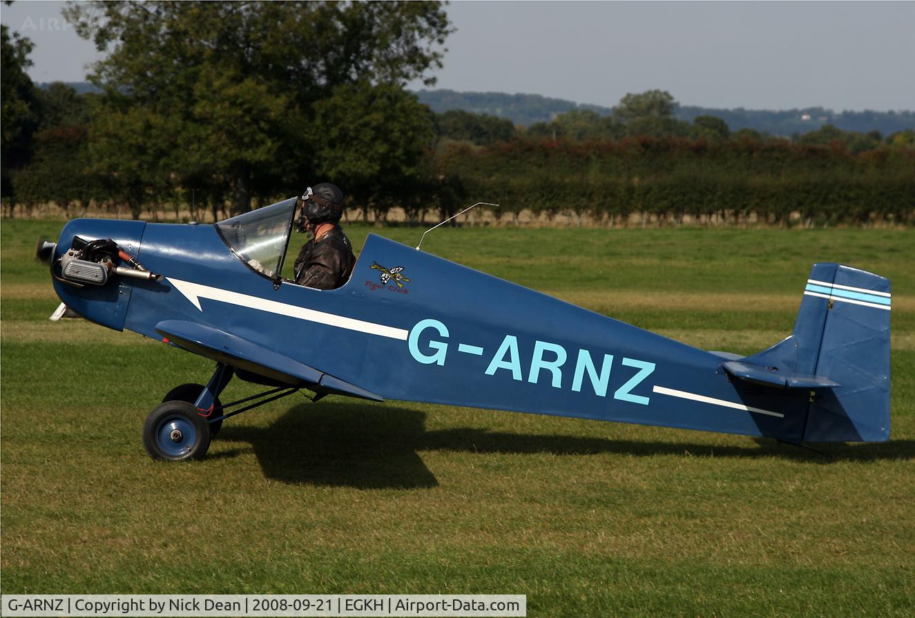 G-ARNZ, 1961 Rollason Druine D.31 Turbulent C/N PFA 579, EGKH
