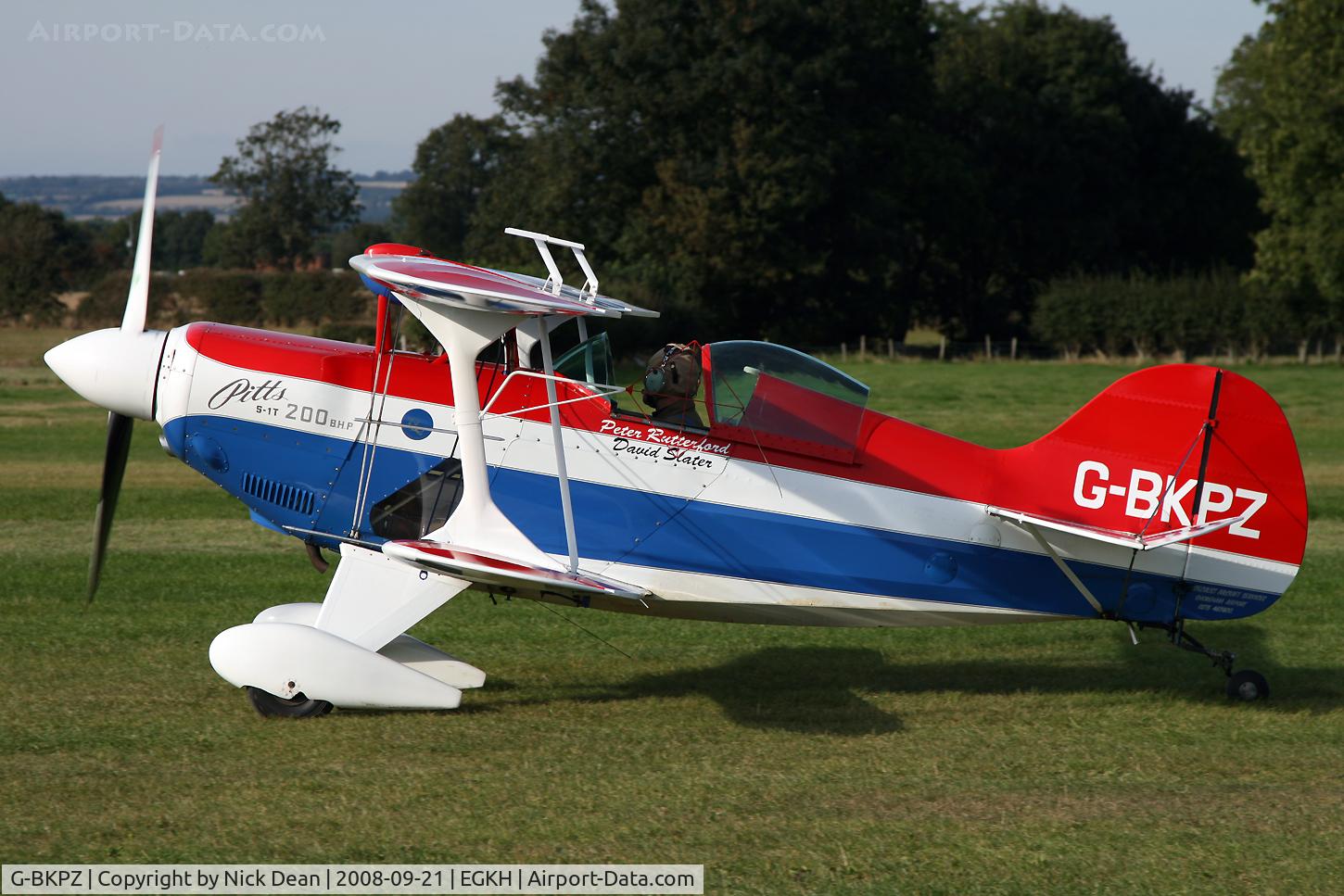 G-BKPZ, 1984 Pitts S-1T Special C/N PFA 009-10852, /