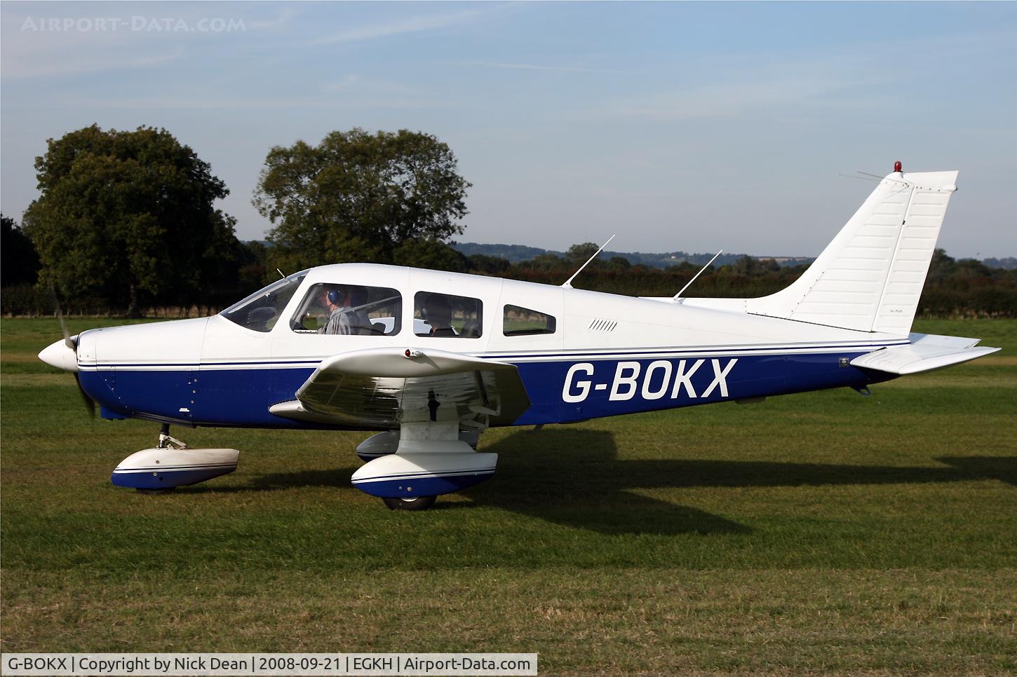 G-BOKX, 1978 Piper PA-28-161 Cherokee Warrior II C/N 28-7816680, /