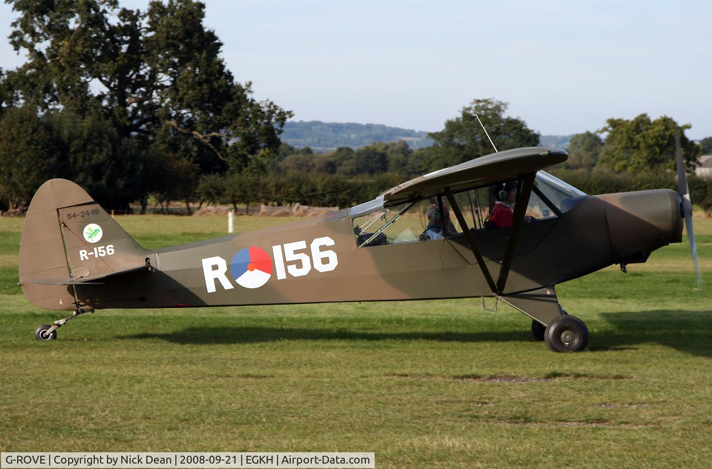 G-ROVE, 1957 Piper L-21B Super Cub (PA-18-135) C/N 18-3846, /