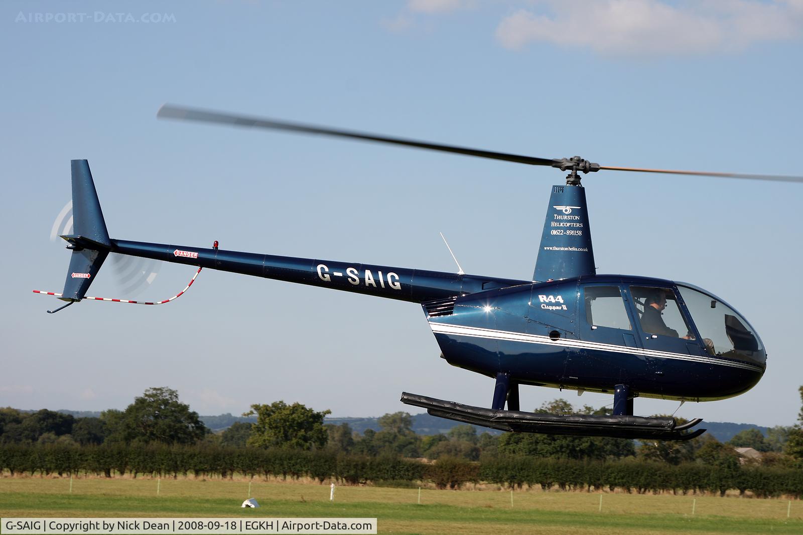 G-SAIG, 2006 Robinson R44 II C/N 11364, /