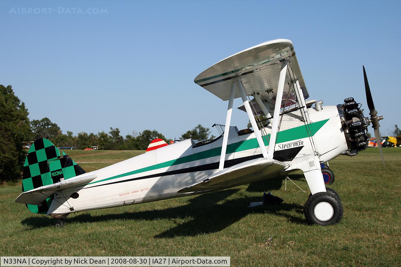 N33NA, 1941 Boeing A75N1(PT-17) C/N 75-2290, /