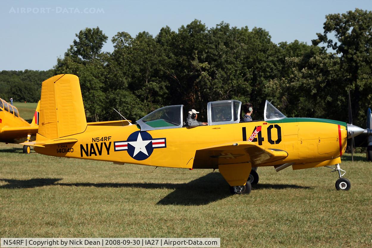 N54RF, 1957 Beech T-34A (A45) Mentor Mentor C/N G-140, /