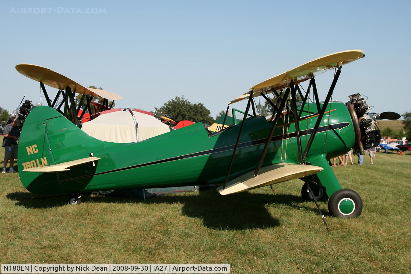 N180LN, 1941 Waco UPF-7 C/N 5599, /