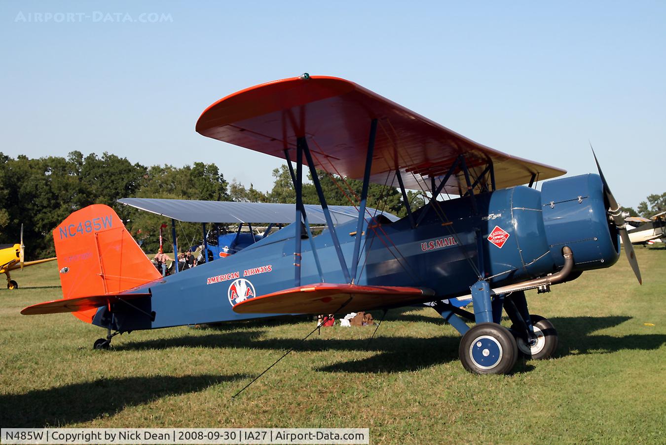 N485W, 1931 Stearman 4-E Junior Speedmail C/N 4033, /