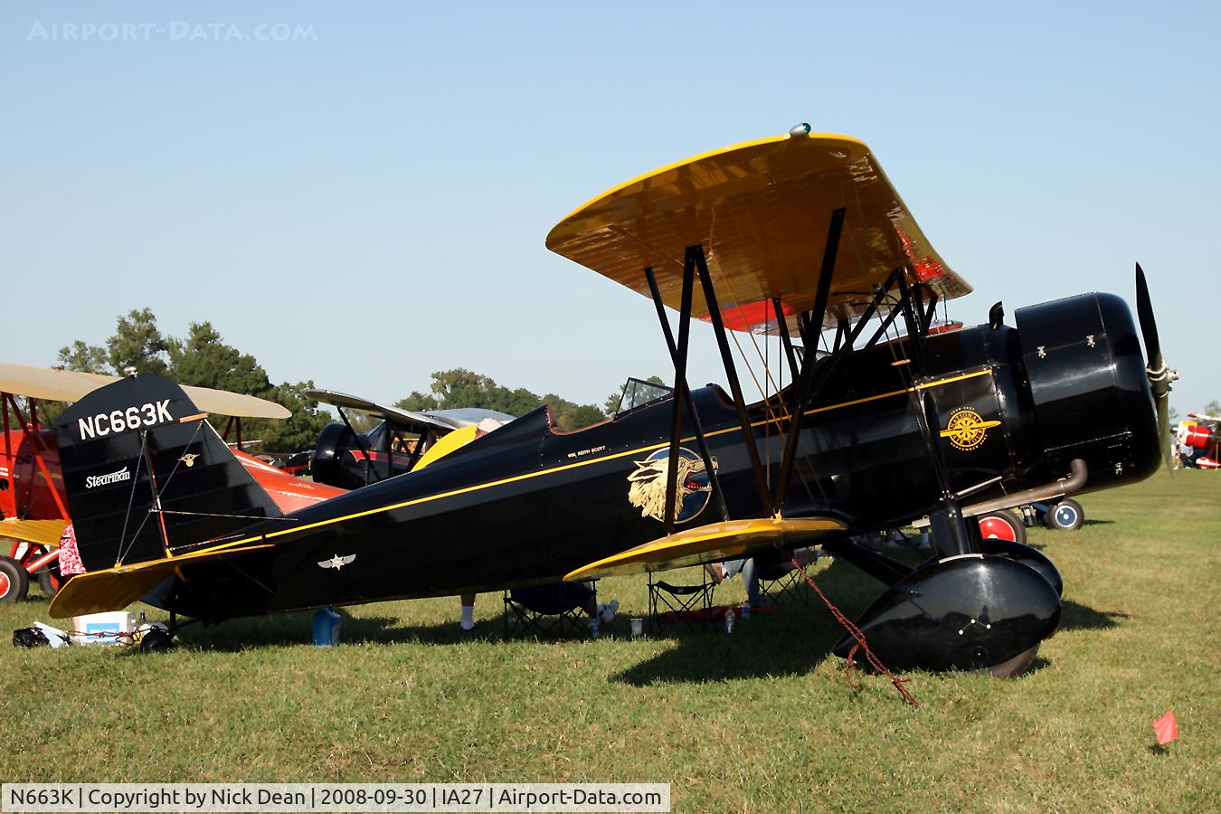N663K, 1930 Stearman 4-E Junior Speedmail C/N 4005, /