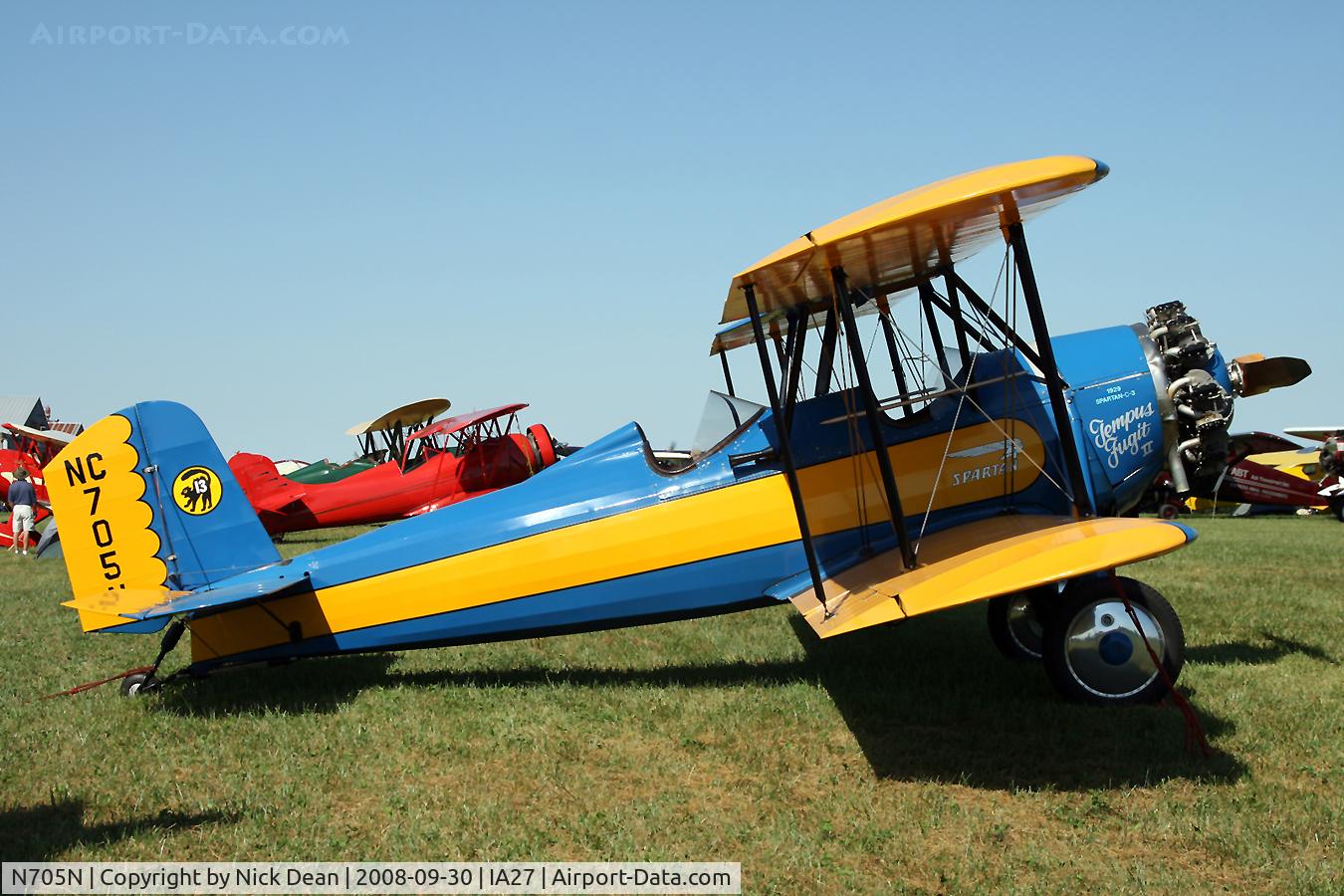 N705N, 1929 Spartan C3-165 C/N 149, /