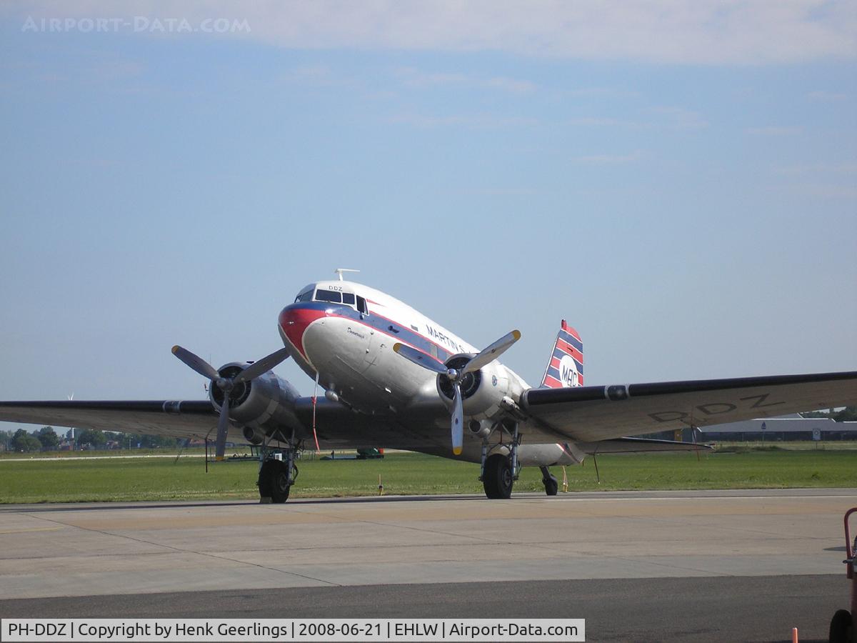 PH-DDZ, 1943 Douglas DC-3C-S1C3G (C-47A) C/N 19754, Dutch AF Openday , Leeuwarden AFB , 2008