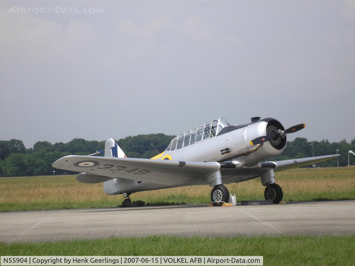 N55904, 1939 North American NA-64 Yale C/N 64-2171, Dutch AF Openday, Volkel AFB , 2007