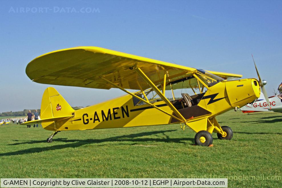 G-AMEN, 1952 Piper L-18C Super Cub C/N 18-1998, Ex: 52-2398 > MM52-2398 > I-EIAM > Italian Army EI-71 > G-BJTR >