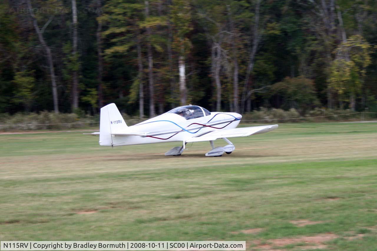 N115RV, 1998 Vans RV-6A C/N 24228, Taken during the 2008 Triple-Tree Fly-In