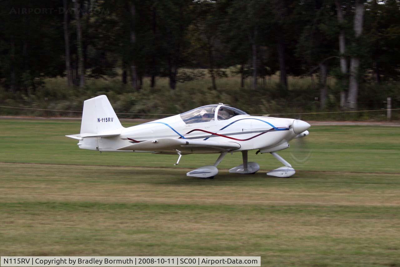 N115RV, 1998 Vans RV-6A C/N 24228, Taken during the 2008 Triple-Tree Fly-In