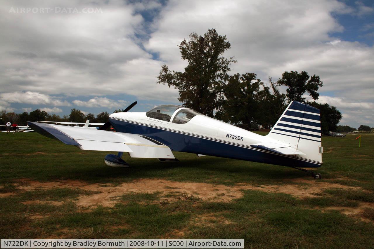 N722DK, 2002 Vans RV-6 C/N 24298, Taken during the 2008 Triple-Tree Fly-In