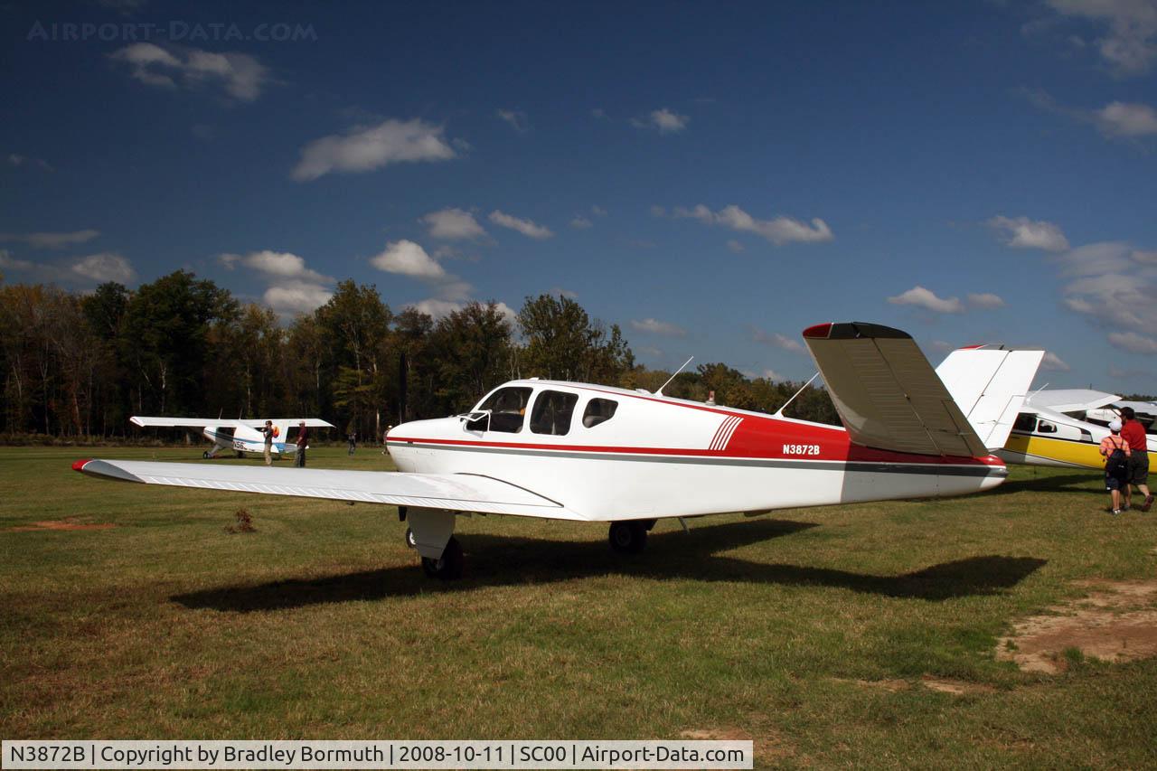 N3872B, 1955 Beech F35 Bonanza C/N D-4137, Taken during the 2008 Triple-Tree Fly-In