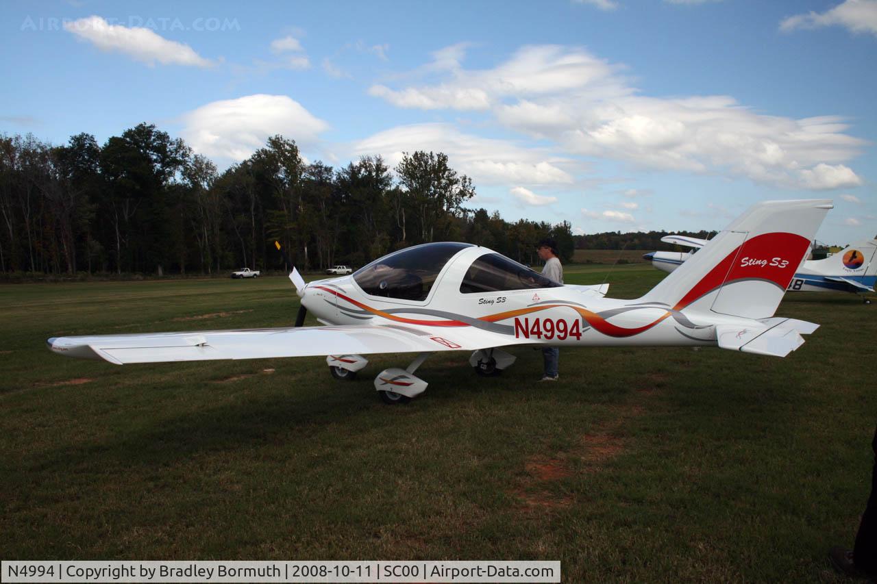 N4994, 2008 TL Ultralight TL-2000 Sting S3 C/N TLUSA168, Taken during the 2008 Triple-Tree Fly-In