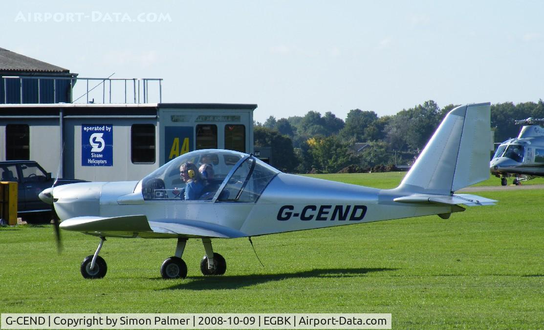 G-CEND, 2007 Cosmik EV-97 TeamEurostar UK C/N 2916, Locally-based Eurostar at Sywell