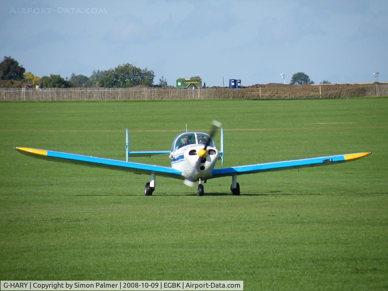 G-HARY, 1966 Alon A-2 Aircoupe C/N A-188, Alon Aircoupe