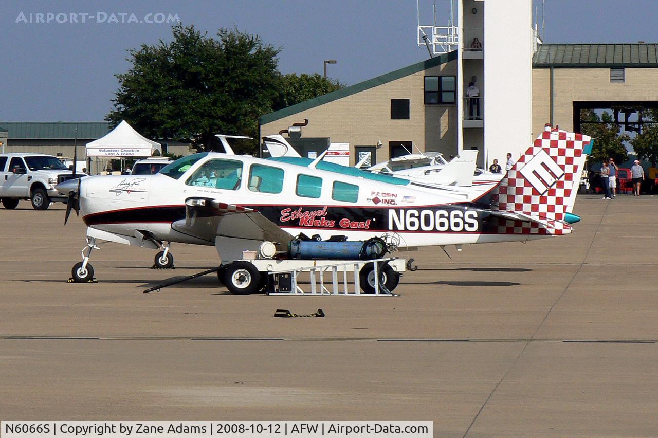 N6066S, 1975 Beech A36 Bonanza 36 C/N E-774, At the 2008 Alliance Airshow