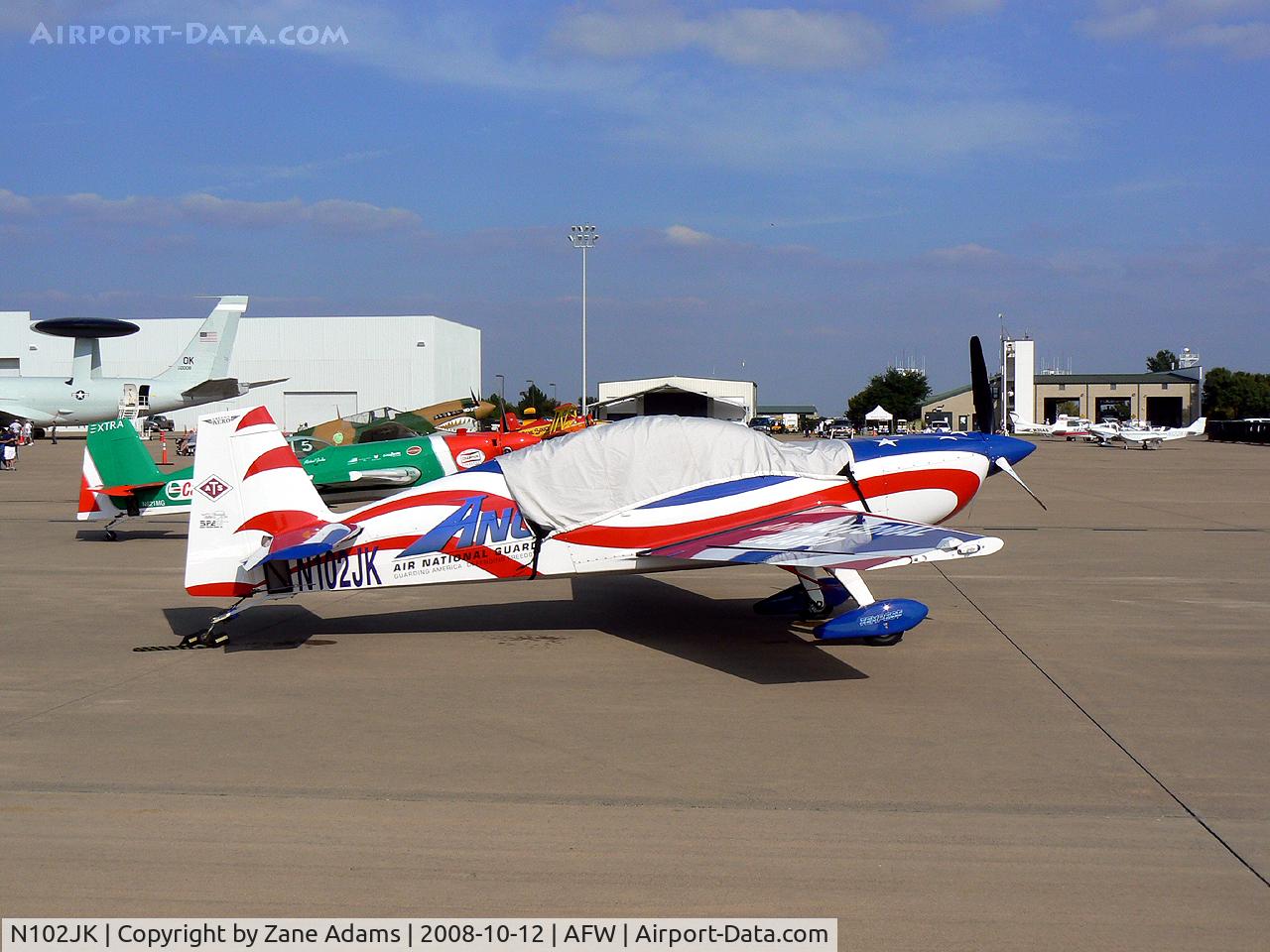 N102JK, 2007 Extra EA-300L C/N 1250, At the 2008 Alliance Airshow
