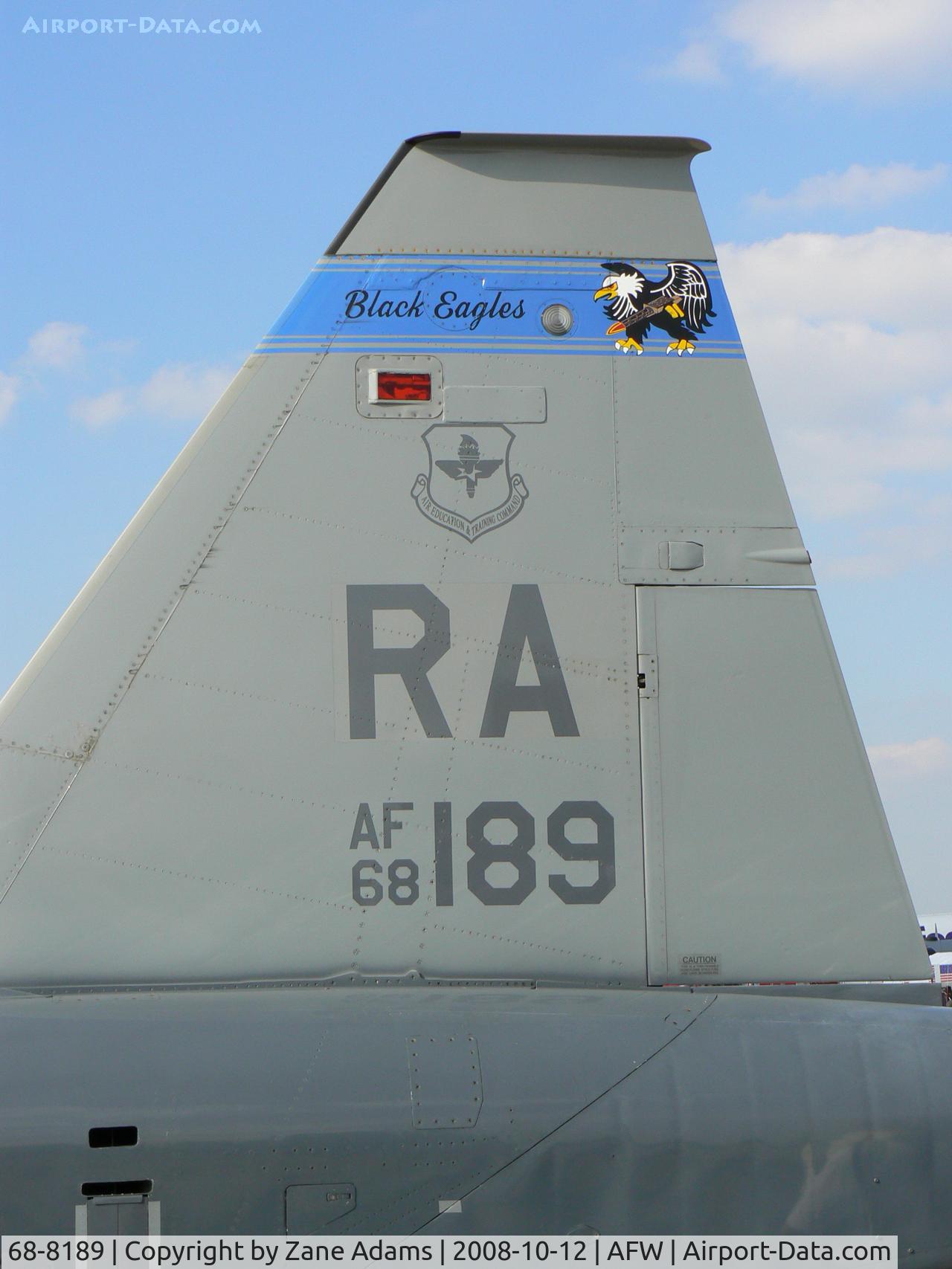 68-8189, 1968 Northrop T-38C Talon C/N T.6194, At the 2008 Alliance Airshow