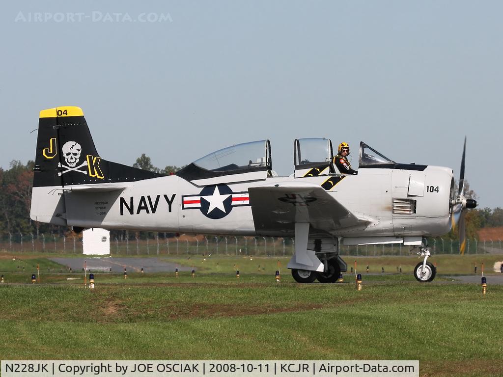 N228JK, 1955 North American T-28B Trojan C/N 200-31 (137668), Ready for take-off