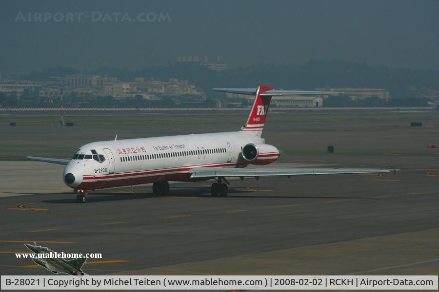 B-28021, 1993 McDonnell Douglas MD-82 (DC-9-82) C/N 53167/2056, FAT