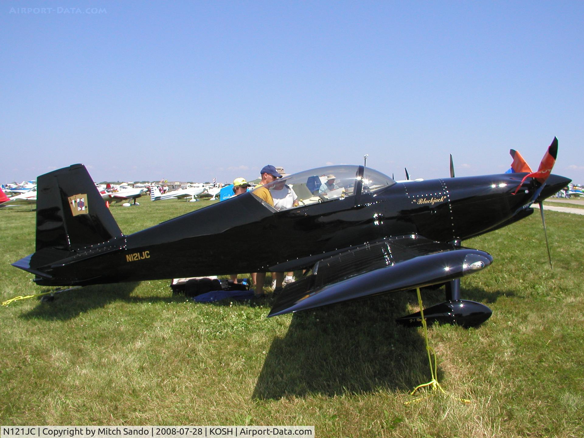 N121JC, 2000 Team Rocket F1 Rocket C/N F0010, EAA AirVenture 2008.