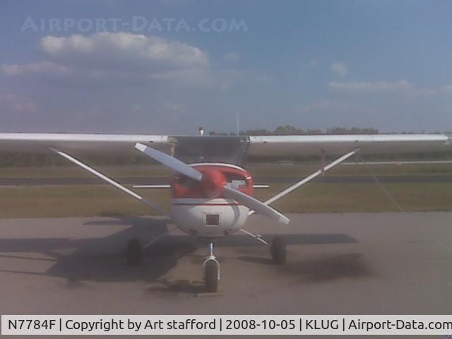 N7784F, 1966 Cessna 150F C/N 15063884, Cessna 150F Headon