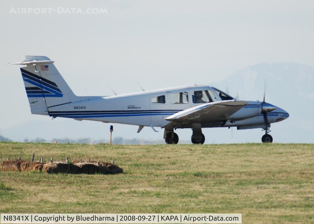 N8341X, Piper PA-44-180T Turbo Seminole C/N 44-8107043, Position and Hold for 17L.