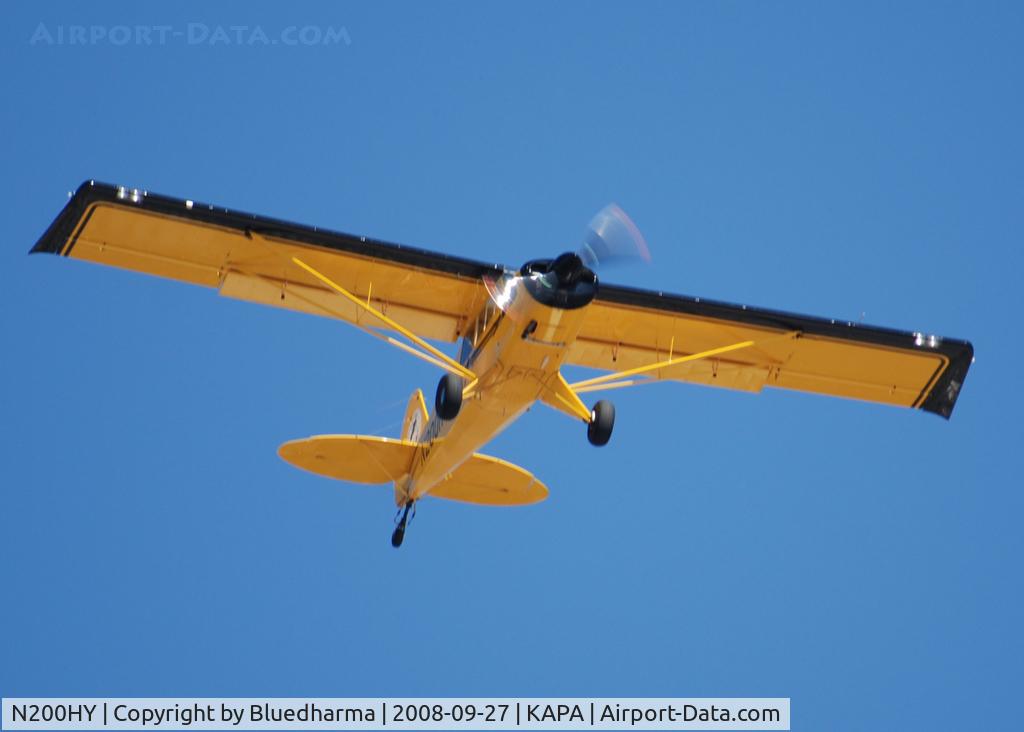 N200HY, 2005 Aviat A-1B Husky C/N 2308, Huskie Go around on 17L.