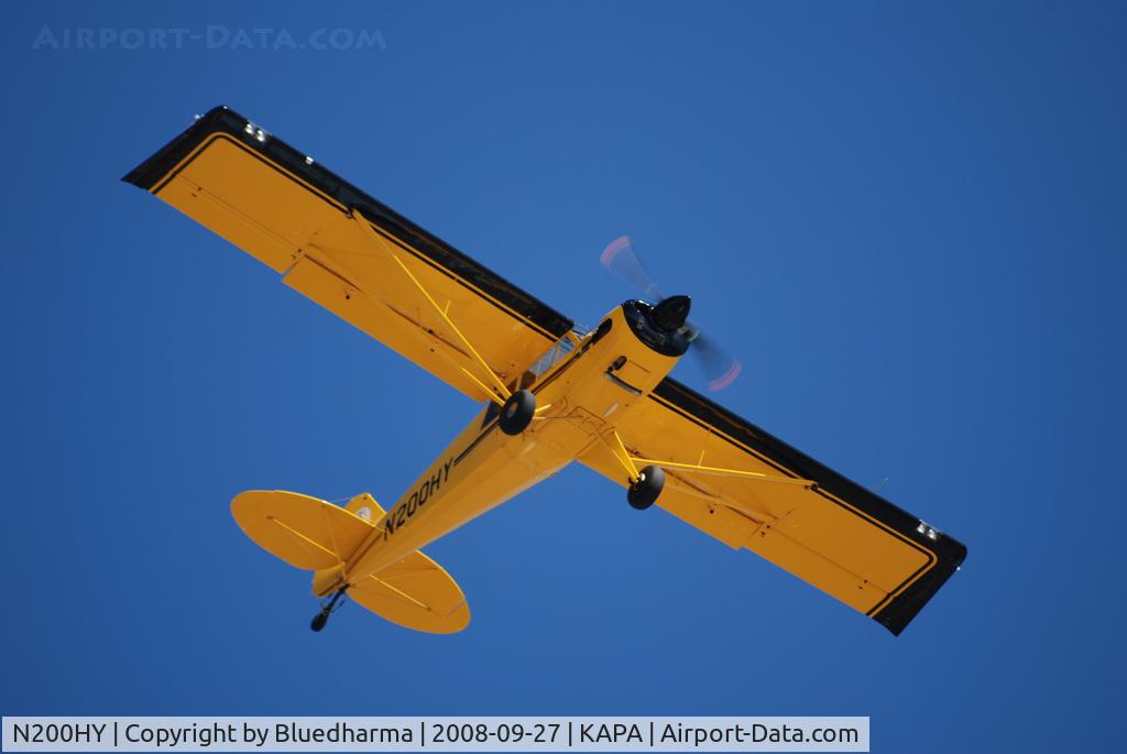 N200HY, 2005 Aviat A-1B Husky C/N 2308, Huskie Go around on 17L.