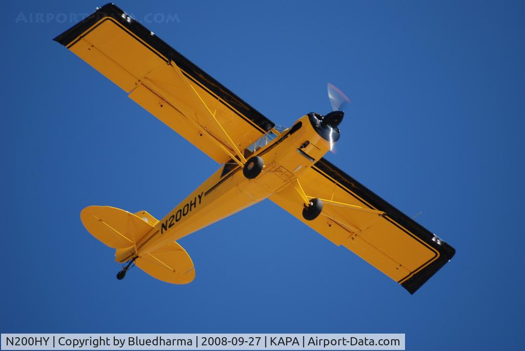 N200HY, 2005 Aviat A-1B Husky C/N 2308, Huskie Go around on 17L.
