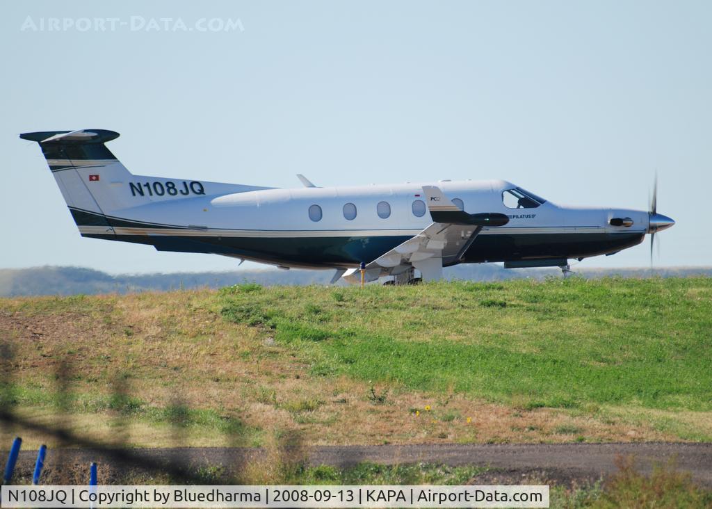 N108JQ, 1998 Pilatus PC-12/45 C/N 209, Position and Hold for 17L.