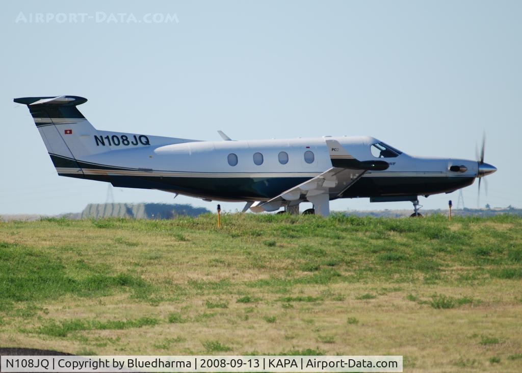 N108JQ, 1998 Pilatus PC-12/45 C/N 209, Position and Hold for 17L.