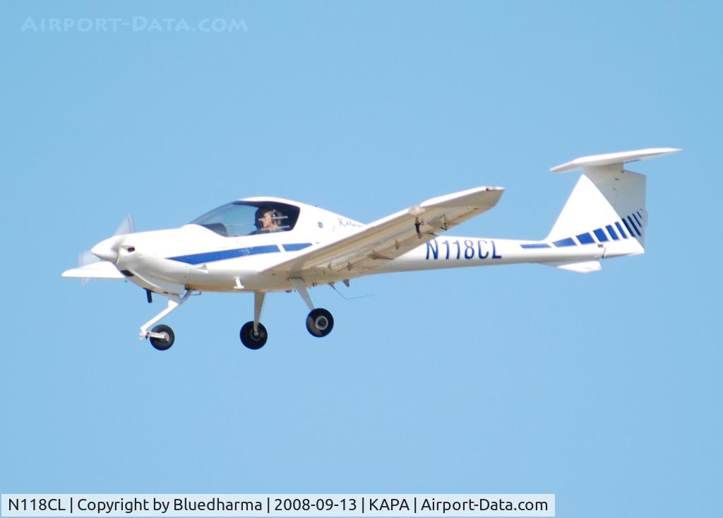 N118CL, 1998 Diamond DA-20C-1 Eclipse C/N C0018, On approach to 17R.