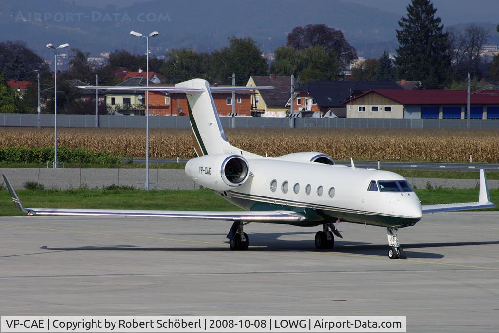 VP-CAE, 2005 Gulfstream Aerospace GIV-X (G450) C/N 4031, Flight to GRZ/LOWG